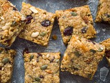 Vegan Fruit And Nut Flapjacks