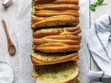 Vegan Garlic Pull Apart Bread