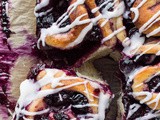 Vegan Lemon Blueberry Rolls