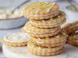 Vegan Lemon Sandwich Cookies