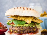 Vegan Mexican Bean Burgers