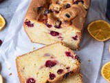 Vegan Orange Cranberry Cake