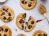 Vegan Peanut Butter Chocolate Chip Cookies