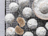 Vegan Pecan Snowball Cookies