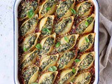 Vegan Spinach And Ricotta Stuffed Pasta Shells
