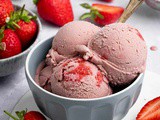 Vegan Strawberry Ice Cream