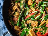 Vegetable Peanut Fried Rice