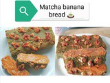 Matcha chocolate chip banana bread
