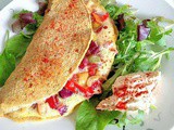 Moroccan lentil omelette