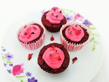 Red velvet plant based cupcakes