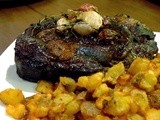 A Ribeye Dinner At Stockton Place