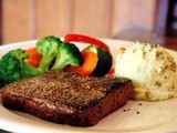 A Steak and Chicken Lunch at Outback Steakhouse