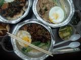 Take-Home Treats: Tasty Take-Out with Braised Beef, Mushroom and Chicken and Braised Pork Claypot Rice from Fantaste
