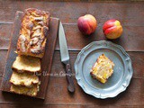 Plumcake Pesche e Amaretti