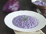 Risotto al cavolo viola