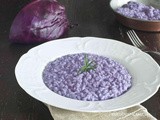 Risotto al cavolo viola