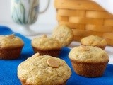 Banana Peanut Butter Chip Mini Muffins