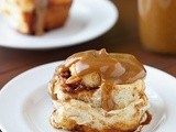 Caramel Apple Cinnamon Rolls