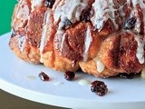 Cinnamon Orange Cranberry Monkey Bread