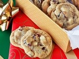 Cranberry White Chocolate Chip Cookies