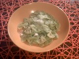 Farfalle al pesto di zucchine e tartufo (in collaborazione con Villa d'Este Home-Tivoli)