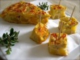 Frittata di formaggi e patate