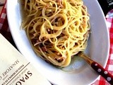 Spaghetti con salsiccia di cinghiale e crema tartufata-Anch'io ci sono nella community Lovetaly