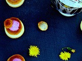 Vol-au-vent con crema di soffio di capra e rapa rossa