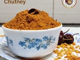 Chutney Podi Recipe | How to make Chutney Podi (Podi Chutney)