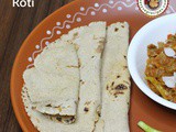 Jowar Roti Recipe | How to make jowar roti
