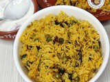 Methi Matar Pulao Recipe | How to make Methi Matar Pulao | (Kids Lunch box Ideas)