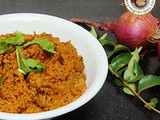 Spicy Chilli Onion Chutney Recipe | how to make Spicy Chilli Onion Chutney for Rice | (Spicy chilli onion chutney for rice)