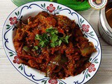 Vankaya Tomato Curry Recipe | How to make Vankaya Tomato Curry | (simple brinjal curry for rice)
