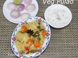 Veg Pulao Recipe How to make Vegetable Pulao Easy Veg Pulao