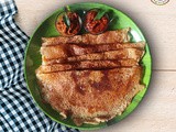 Wheat Flour Dosa Recipe how to make godhuma dosa easyvegrecipe