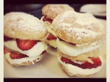 Strawberry Mille Fuille Tower / Puff pastry
