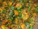 Kolar Thor/Dhek – Chingri Ghonto (Banana Stem and Small Prawn)