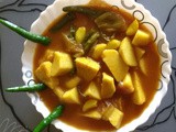 Mukhi (Arbi/Taro Root) Shidol Jhol (Curry)