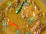 Radhuni/Randhoni bakhor diye Katla Macher Jhol