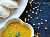 Kadalai mavu Sambar / Besan Sambar