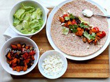 Curried Sweet Potato Fajitas