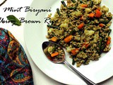 Mint Biryani Using Brown Rice