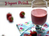Strawberry Banana Yogurt Drink