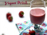 Strawberry Banana Yogurt Drink