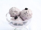 Blueberry ice-cream / berry ice-cream