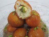 Bread gulab-jamun