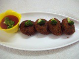 Broccoli- soya cutlet