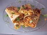 Cheese-mushroom kathi roll