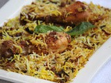 Chicken biryani