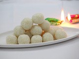 Desiccated coconut ladoo